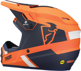 THOR Youth Sector Helmet - Split - MIPS - Orange/Navy - Large 0111-1355