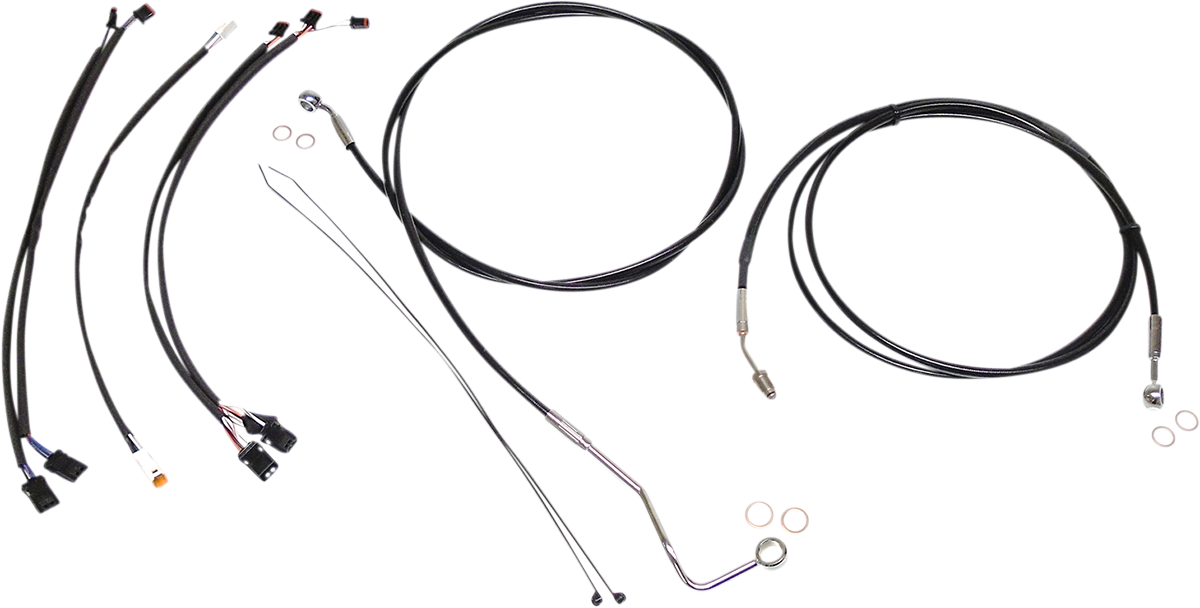 MAGNUM Control Cable Kit - XR - Black/Chrome 489421