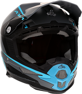 6D ATR-1 Helmet - Stealth - Cyan - XL 10-4628