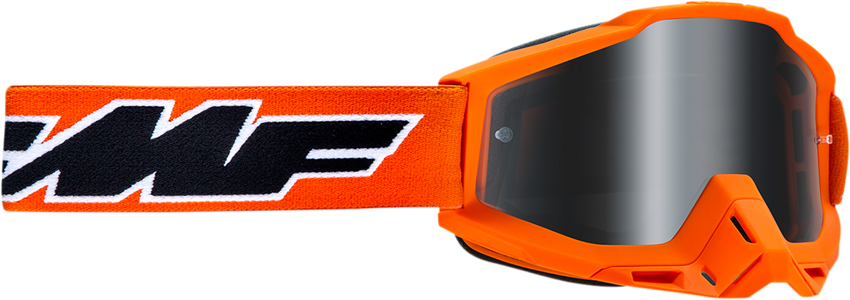 FMF PowerBomb Goggles - Rocket - Orange - Silver Mirror F-50037-00003 2601-2980