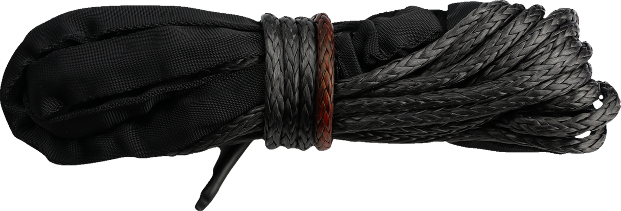 KFI PRODUCTS Winch Rope - Synthetic - Smoke - 15/64" x 38' SYN23-S38