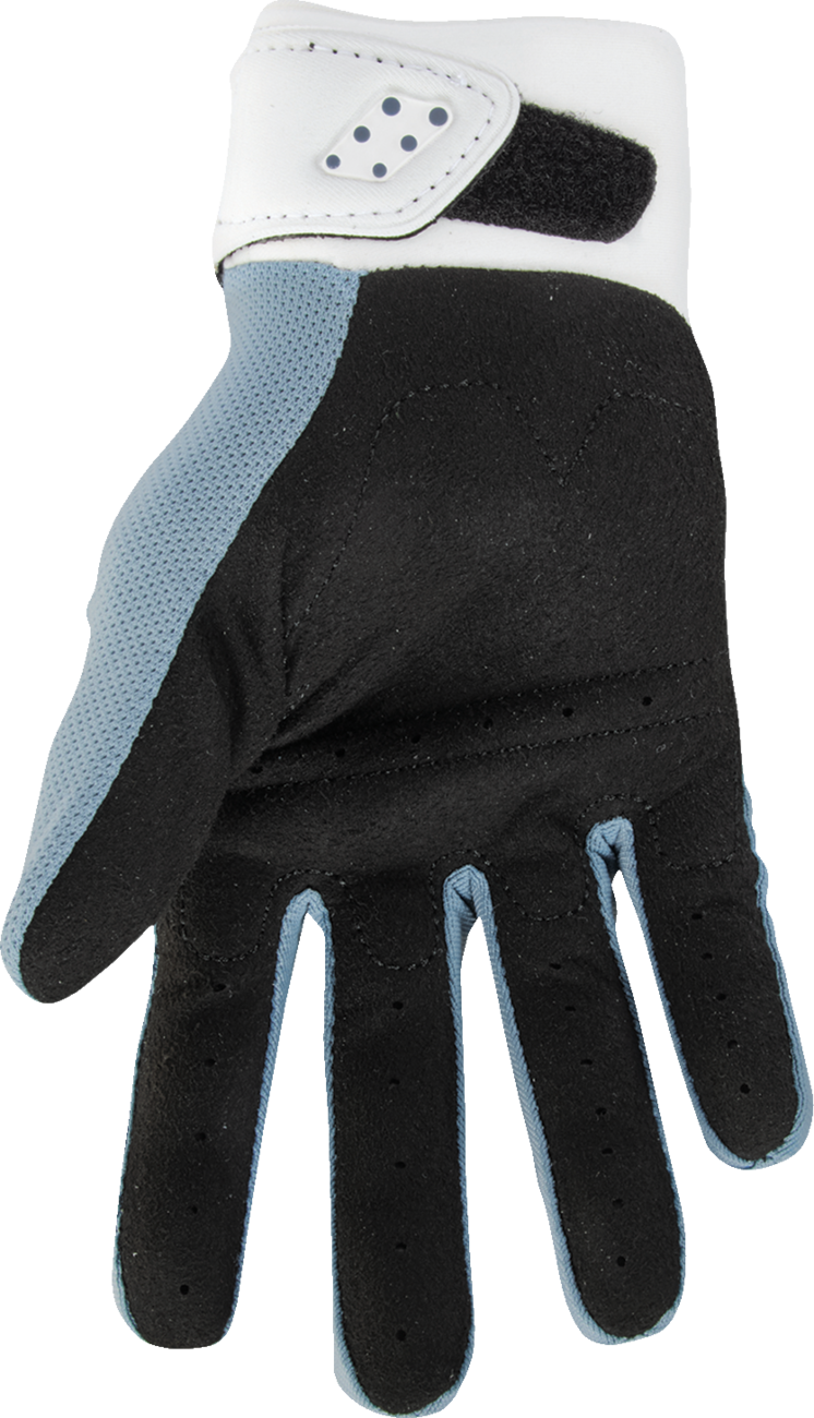 THOR Women's Spectrum Gloves - Starlight Blue/White - XL 3331-0267