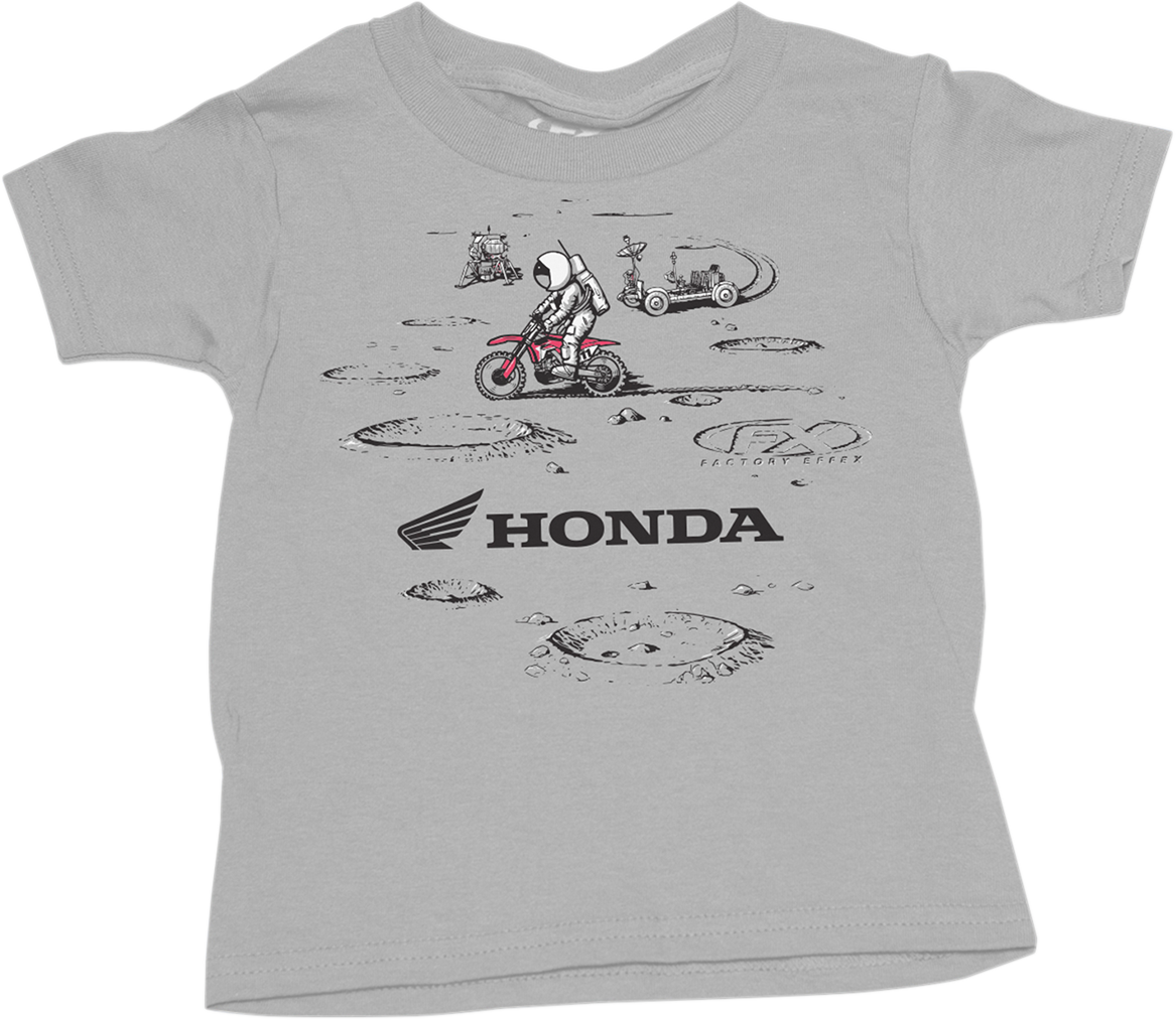 FACTORY EFFEX Toddler Honda Lunar T-Shirt - Charcoal - 3T 22-83322