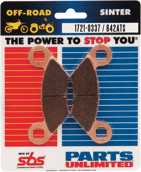 SBS Brake Pads - Polaris 642ATS