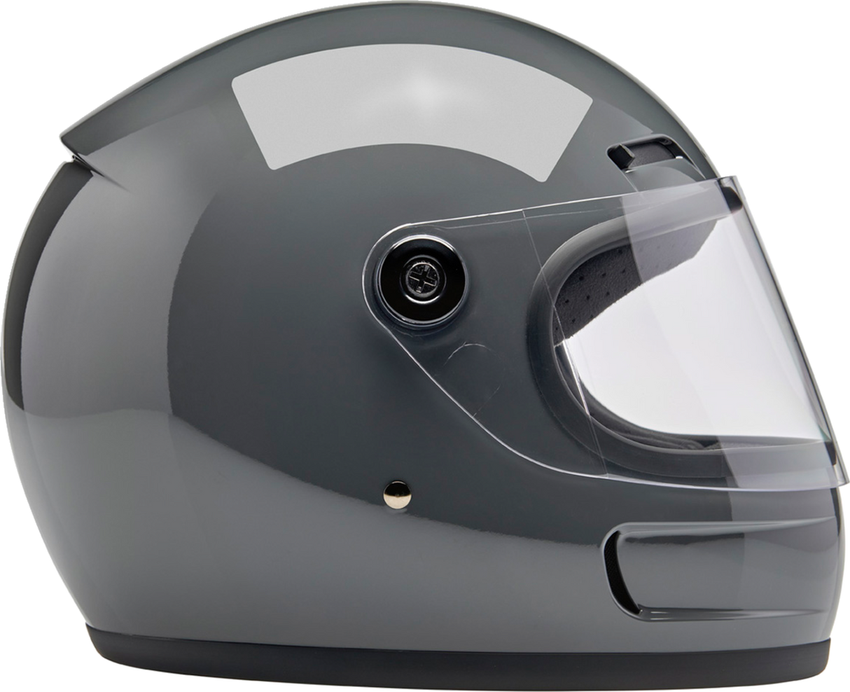 BILTWELL Gringo SV Helmet - Gloss Storm Gray - Large 1006-109-504