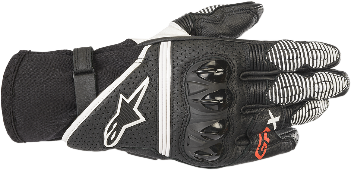 ALPINESTARS GPX V2 Gloves - Black/White - 3XL 3567219-12-3XL