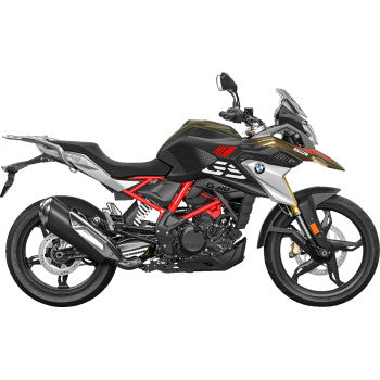 STOMPGRIP Traction Pad Tank Grips - Volcano - Black - G 310 GS 55-10-0155B