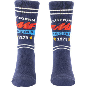 FMF FMF 73 Socks - Blue - One Size FA24194902