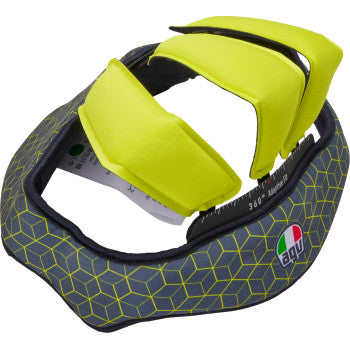 AGV Pista GP RR Liner - Grau/Gelb - 2XL 20185000554992X