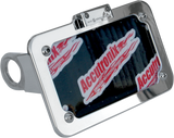 ACCUTRONIX Side Mount License Plate Assembly - Chrome LPF114HV-C