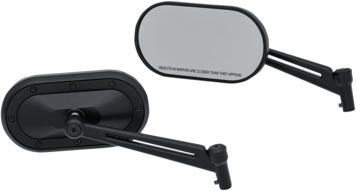 KURYAKYN Heavy Industry Mirrors - Black Satin 1737