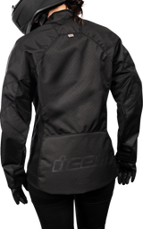 ICON Women's Hooligan™ CE Jacket - Black - 2XL 2822-1481