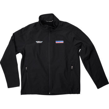 PARTS UNLIMITED Parts Unlimited/Drag Specialties Softshell Jacket - Black - Small 2920-0804