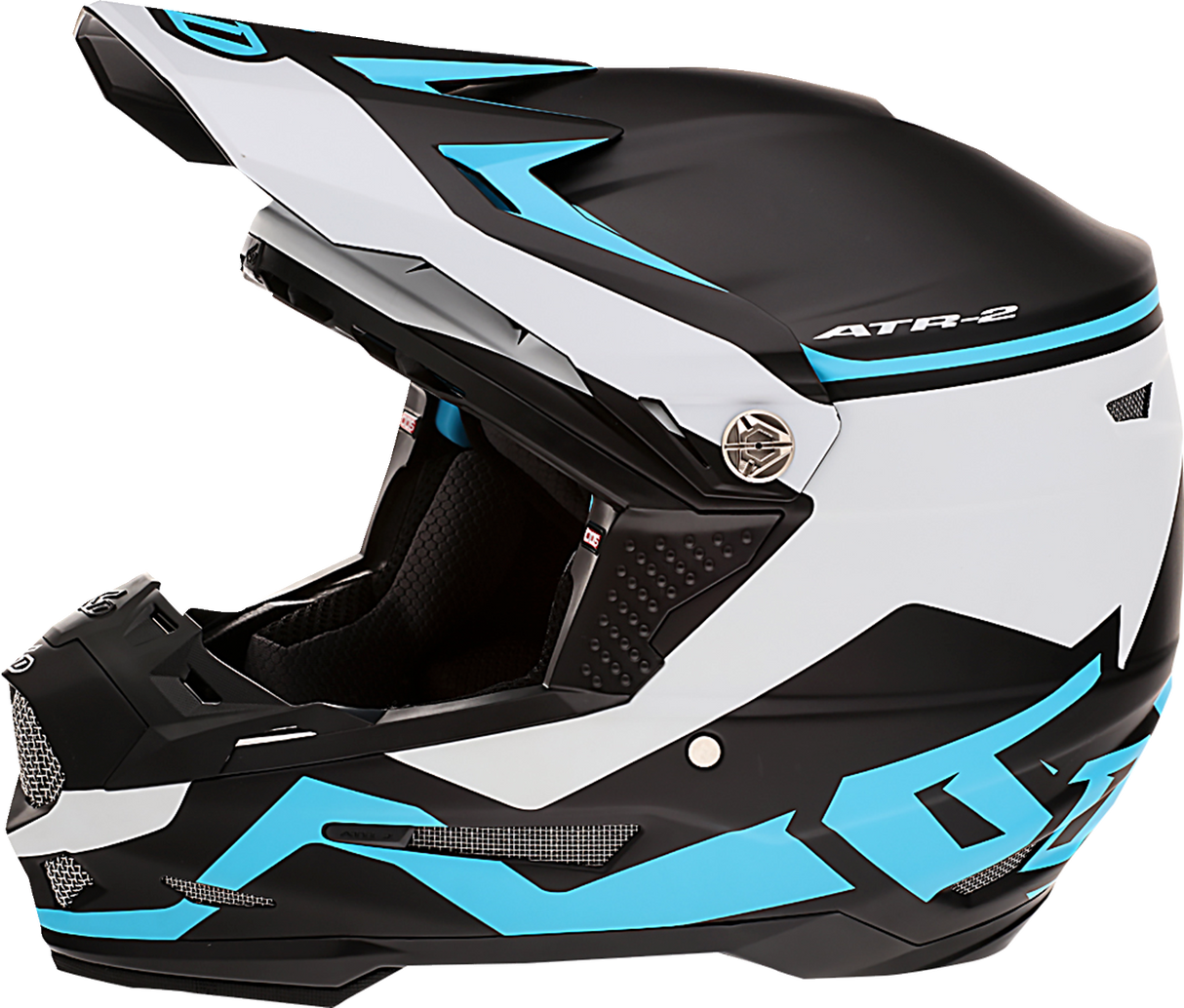 6D ATR-2 Helmet - Drive - Cyan - 2XL 12-2729