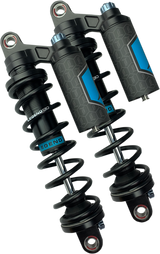 LEGEND SUSPENSION REVO ARC Piggyback Shocks - Heavy Duty - Black - 13" - '99-'17 Dyna 1310-1891