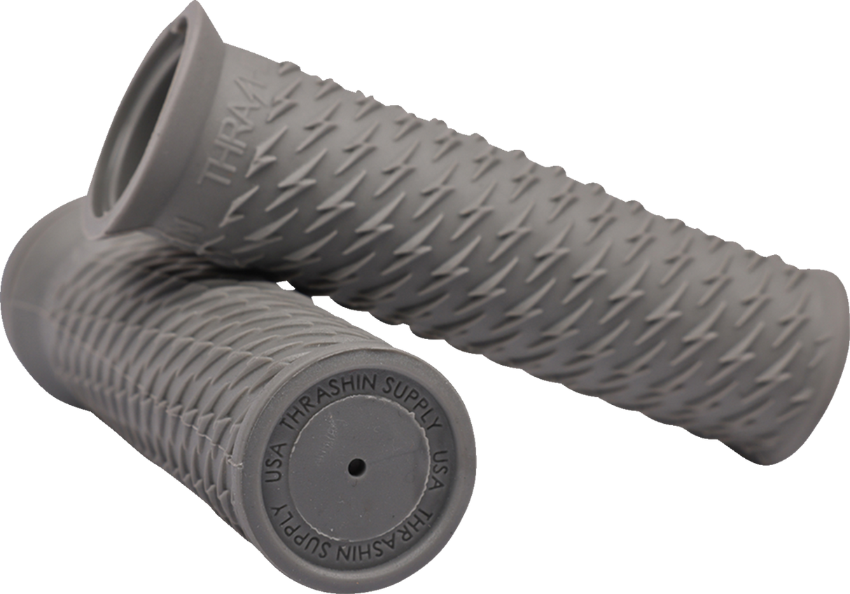 THRASHIN SUPPLY CO. Grips - Bolt - Gray TSC-2708-0