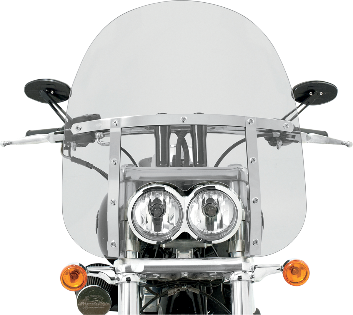 MEMPHIS SHADES Fats Windshield - 17" - Clear - FXDF MEM6830