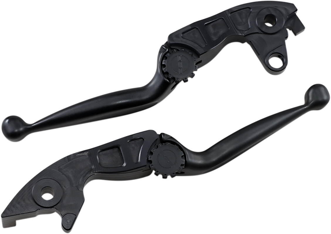 POWERSTANDS RACING Lever Set - Journey - Black 00-07200-22