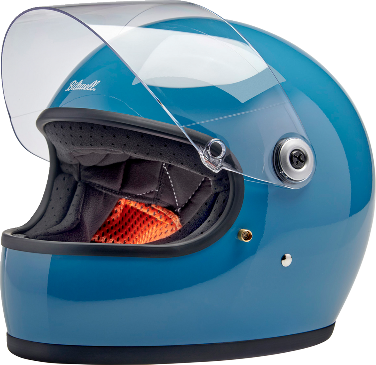 BILTWELL Gringo S Helmet - Gloss Dove Blue - Small 1003-165-502