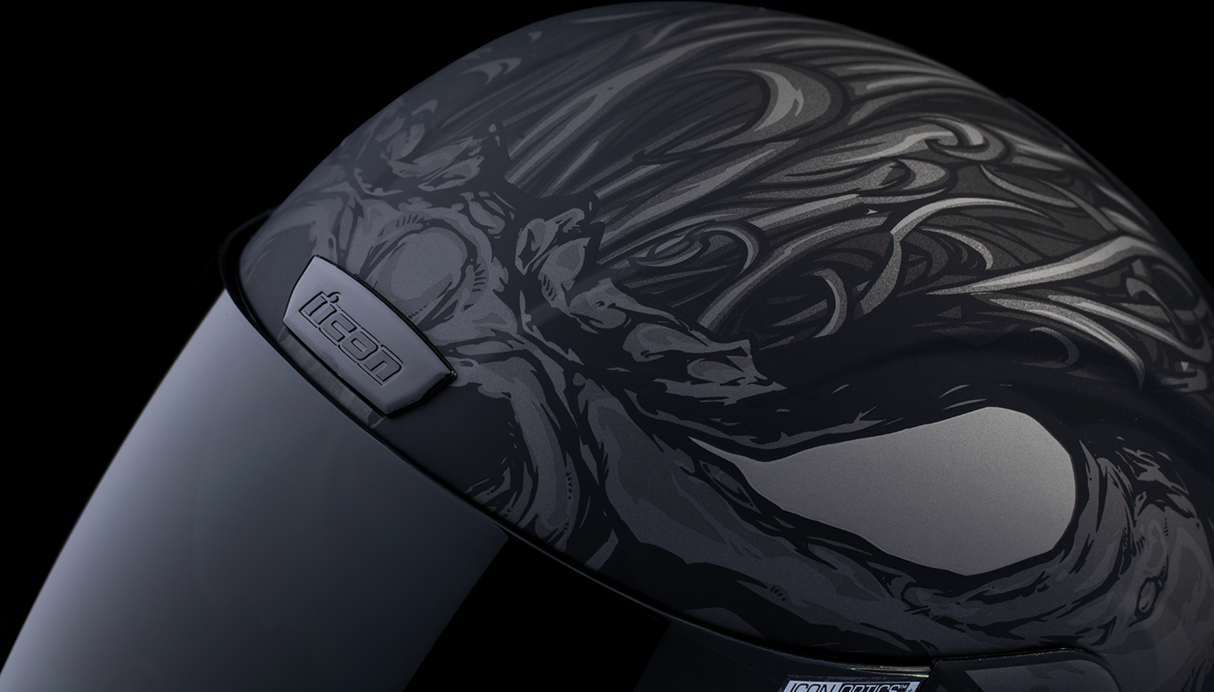 ICON Airform™ Helmet - Manik'RR - MIPS® - Dark Black - XS 0101-17003