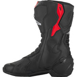 ALPINESTARS SMX-6 V3 Vented Boots - Black/Silver/Red - US 9.5/EU 44 2223225-199-44