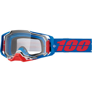 100% Armega Goggle - Ironclad - Clear 50004-00029