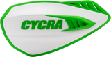 CYCRA Handguards - Cyclone - White/Green 1CYC-0056-241