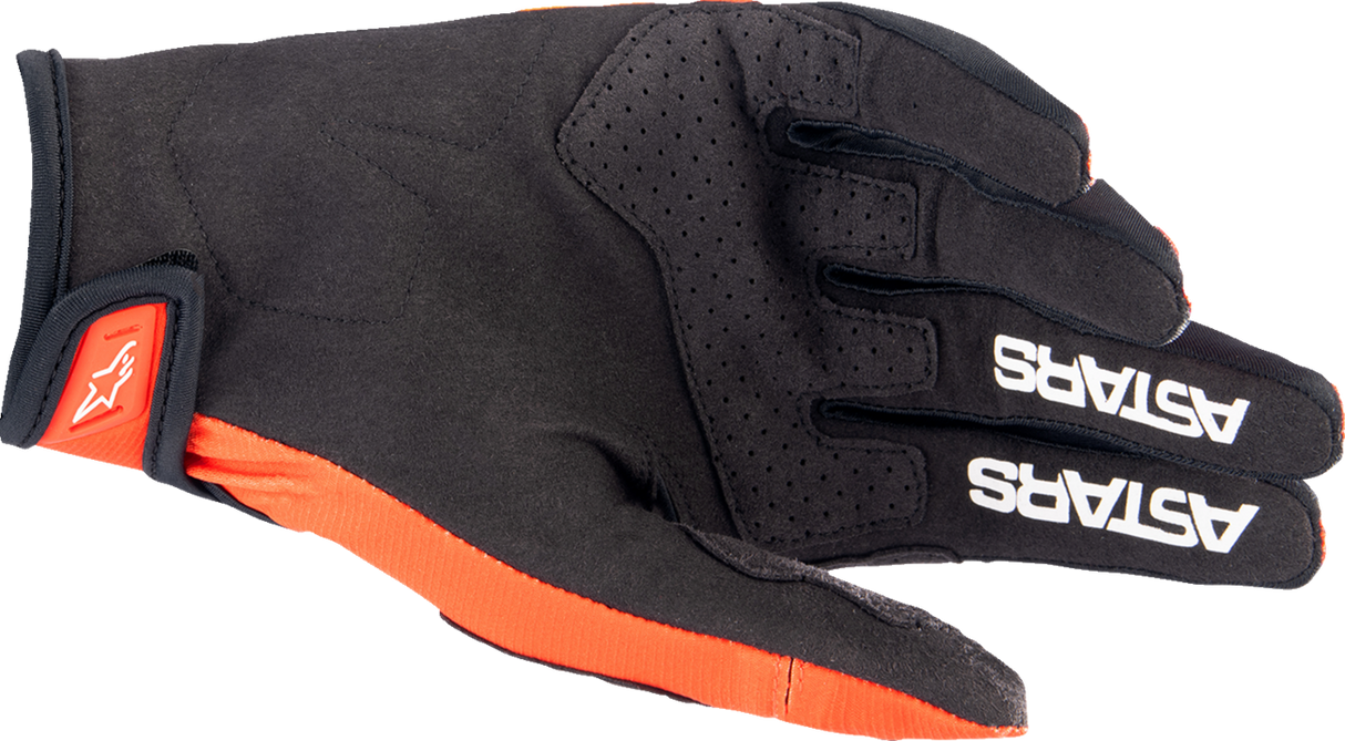 ALPINESTARS Techstar Gloves - Hot Orange/Black - Medium 3561023-411-M