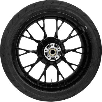 COASTAL MOTO Marlin Rear Wheel - Black (18") | Dunlop AE Tire (180/55B18)) PKG-MAR185SB-24ABST