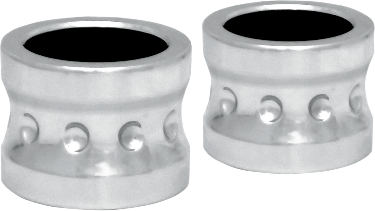 COVINGTONS Axle Spacer - Dimpled - Chrome - Non-ABS - FLT C0013-C