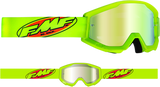 FMF PowerCore Goggles - Core - Yellow - Gold Mirror F-50051-00006 2601-3013