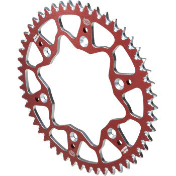 MOTO-MASTER 7075 Aluminum Rear Sprocket - 48 Tooth - Red 620122348