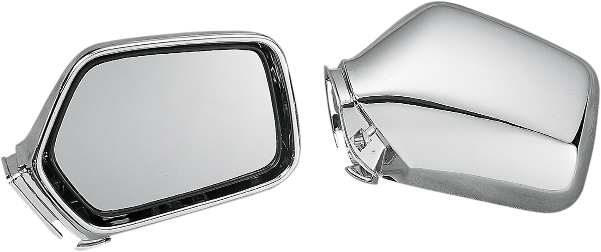 SHOW CHROME Mirror - Side View - Rectangle - Chrome 2-445