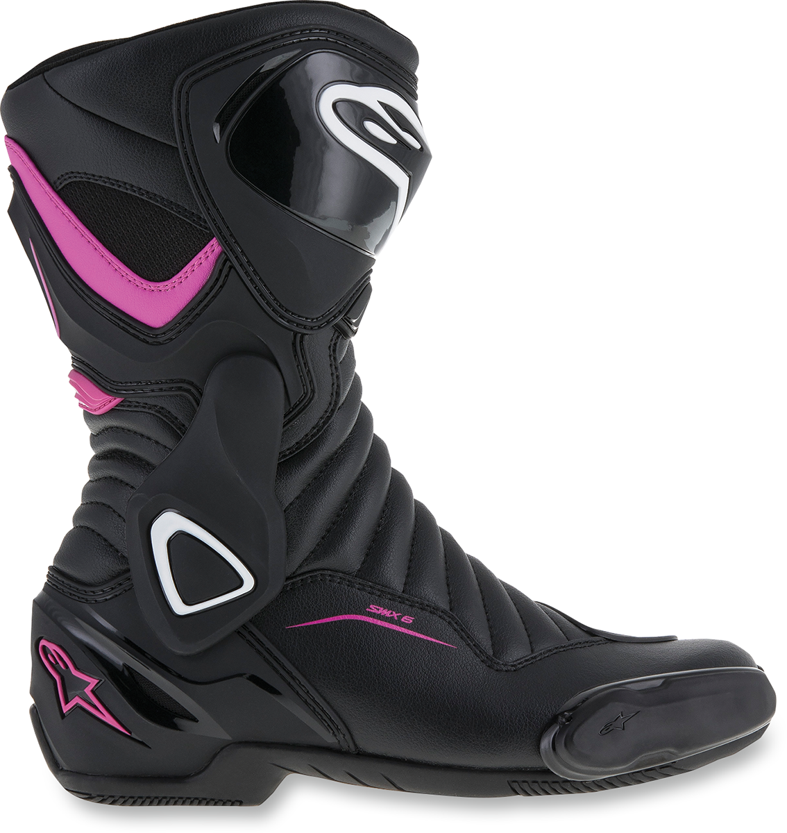 ALPINESTARS SMX-6 v2 Vented Boots - Black/Pink/White - US 7 / EU 38 2223117-1132-38