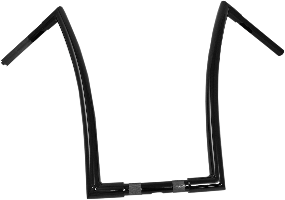 TODD'S CYCLE Handlebar - Strip - 1-1/4" - 20" Rise - Black 0601-3977