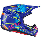 ALPINESTARS SM7 Helmet - Cast - Gloss/Blue/Pink/Yellow Fluo - XL 8302626-7254-XL