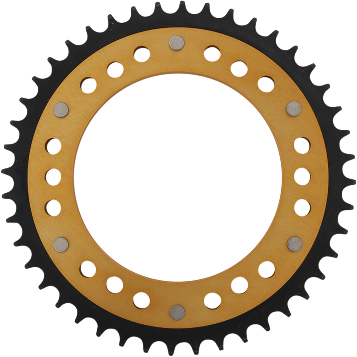 SUPERSPROX Stealth Rear Sprocket - 44 Tooth - Gold - Honda RST-1306-44-GLD