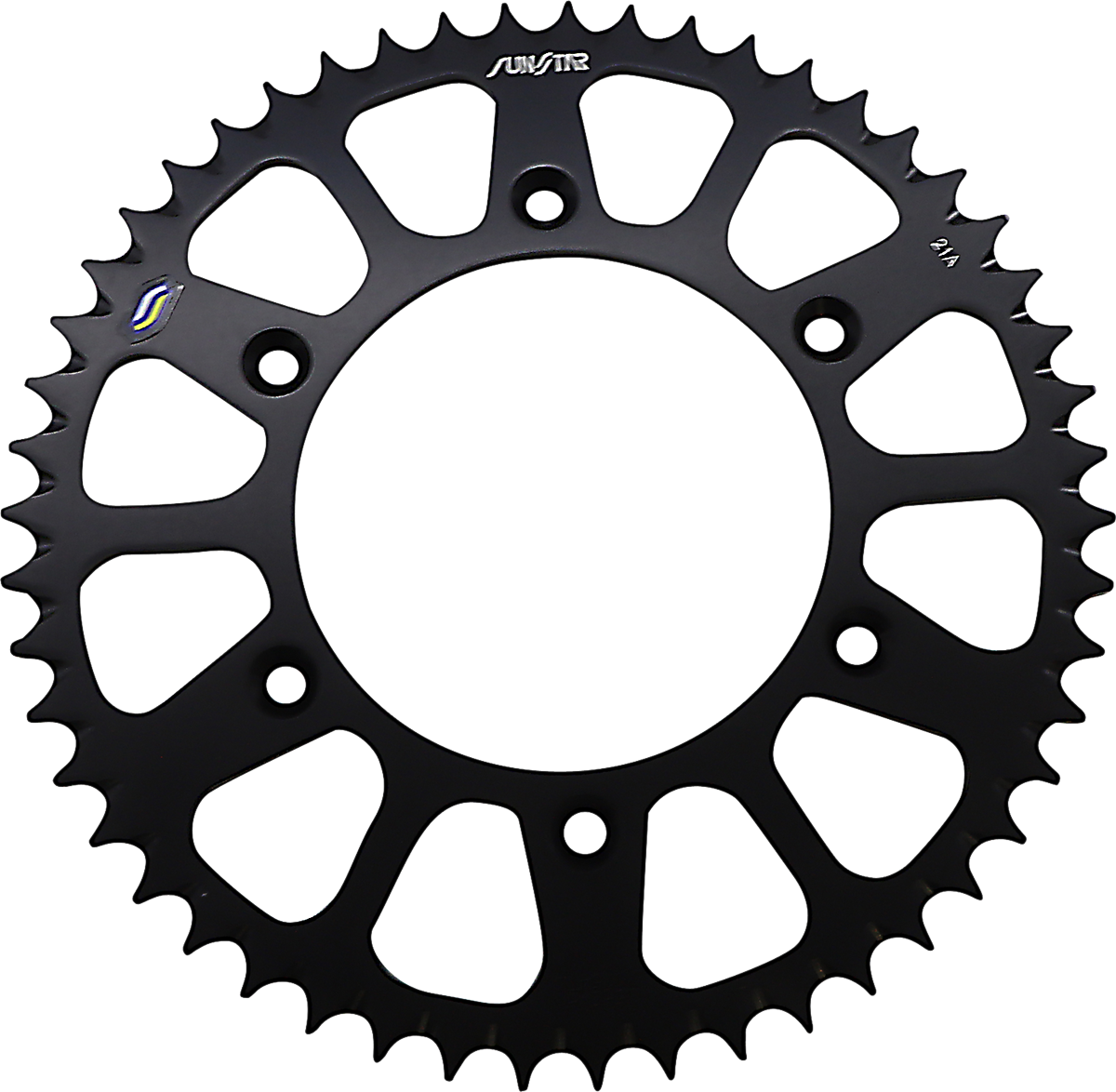 SUNSTAR SPROCKETS Rear Sprocket - 51 Tooth - Honda - Black 5-355951BK