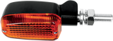 K&S TECHNOLOGIES Marker Light - Dual Filament - Black/Amber 25-8301BK