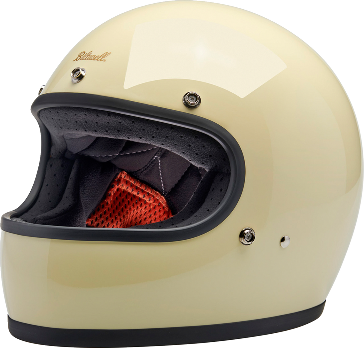 BILTWELL Gringo Helmet - Gloss White - Medium 1002-102-503