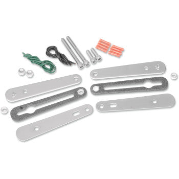 SADDLEMEN Turn Signal Relocation Kit - Dyna - Chrome 2020-0350