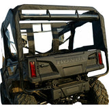 SEIZMIK Soft Doors - Middle/Rear Windows - Black - Honda Pioneer 1000 2016-2023 51-20983