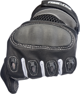 BILTWELL Bridgeport Gloves - Gray - Large 1509-1101-304