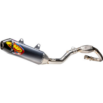 FMF Factory 4.1 RCT Exhaust System with Carbon Cap - MegaBomb Header - Stainless Steel - KX 250 2025 042413