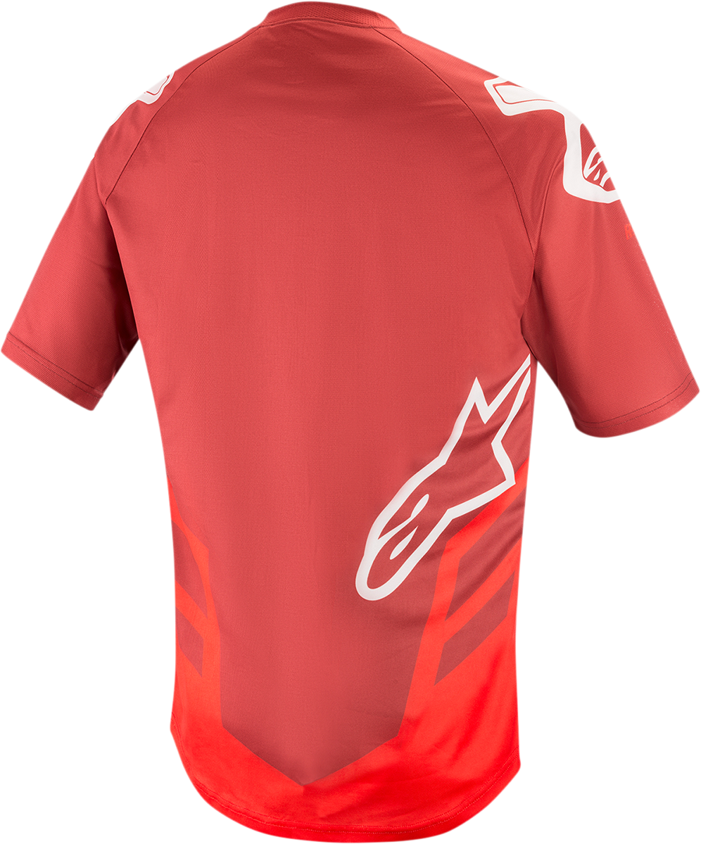 ALPINESTARS Racer V2 Jersey - Burgundy/Red/White - Small 1762919-3173-SM