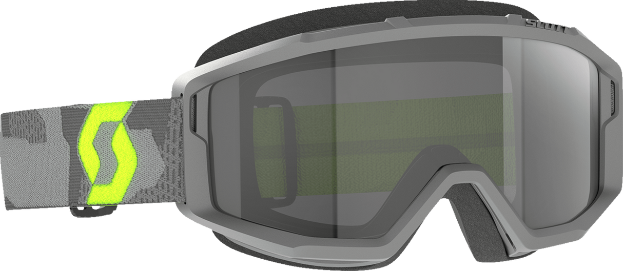 SCOTT Primal Sand Dust Goggle - Light Gray/Neon Yellow - Dark Gray 278600-7697053