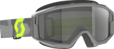 SCOTT Primal Sand Dust Goggle - Light Gray/Neon Yellow - Dark Gray 278600-7697053