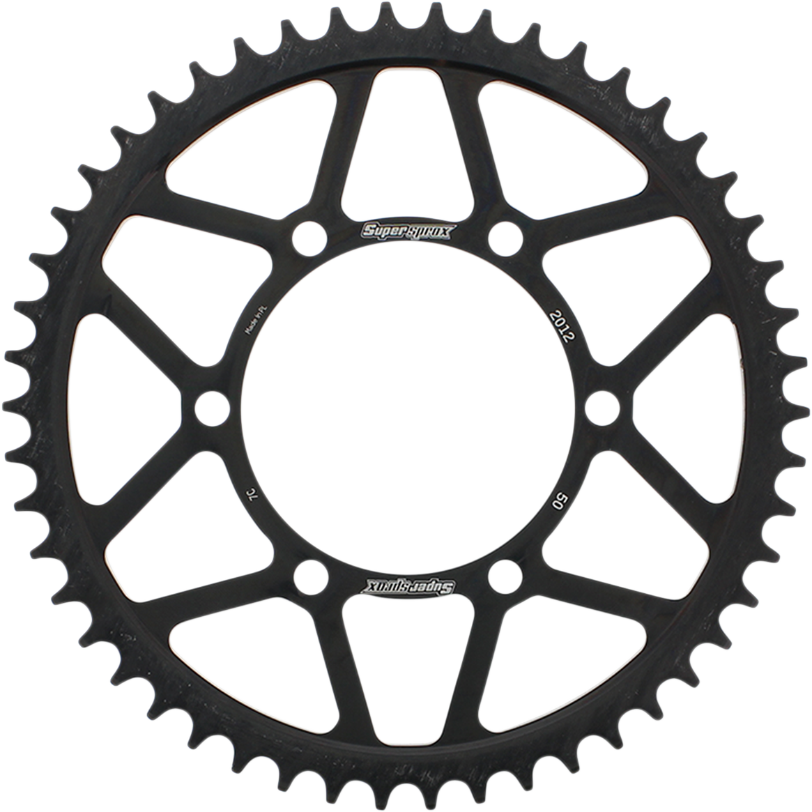 SUPERSPROX Rear Sprocket - 50 Tooth RFE-2012-50-BLK