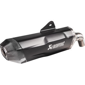 AKRAPOVIC Slip-On Line Muffler - Titanium Black - BMW F850GS S-B9SO3-HFBFCTBL/1