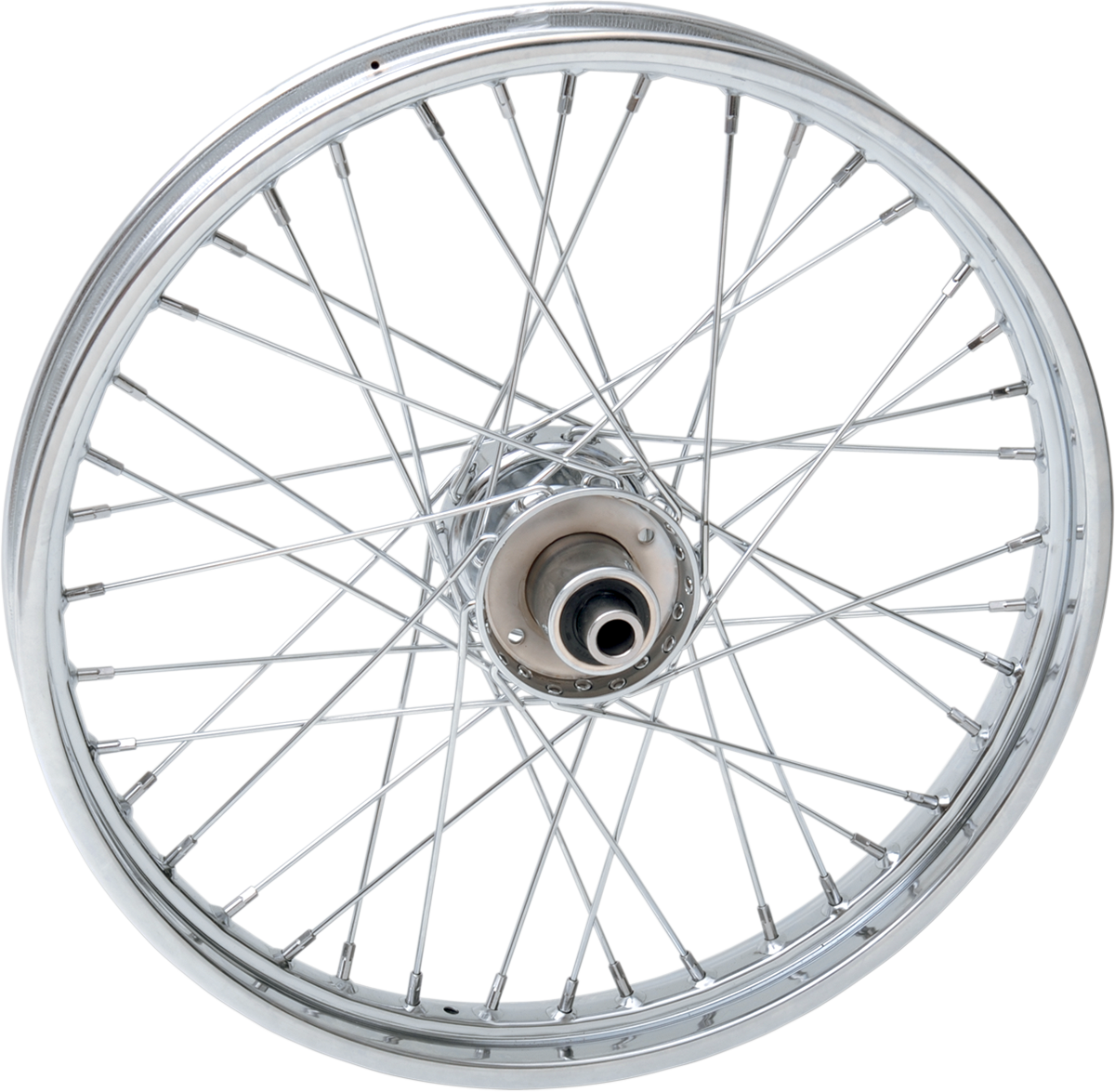 DRAG SPECIALTIES Front Wheel - Single Disc/No ABS - Chrome - 21"x2.15" 71330